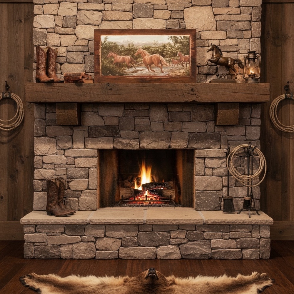 Handmade Western Horse Wall Art on Reclaimed Wood | Rustic Ranch Lodge Decor